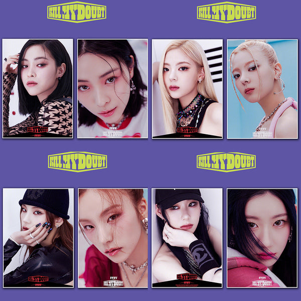 ITZY 'Kill My Doubt' Bias Adhesive Wall Poster