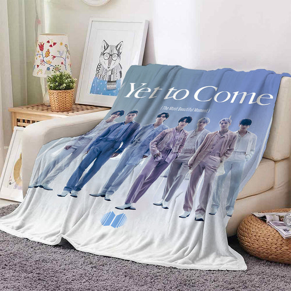BTS PROOF 'Yet To Come' Velvet Blanket