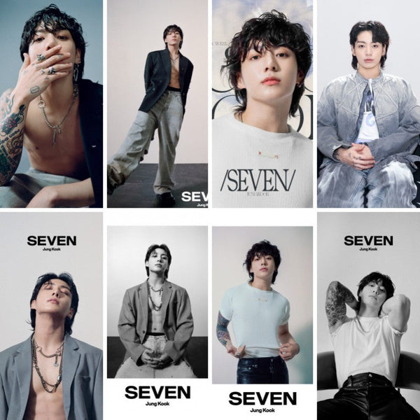 BTS X JK 'Seven' Decorative Sticker Poster