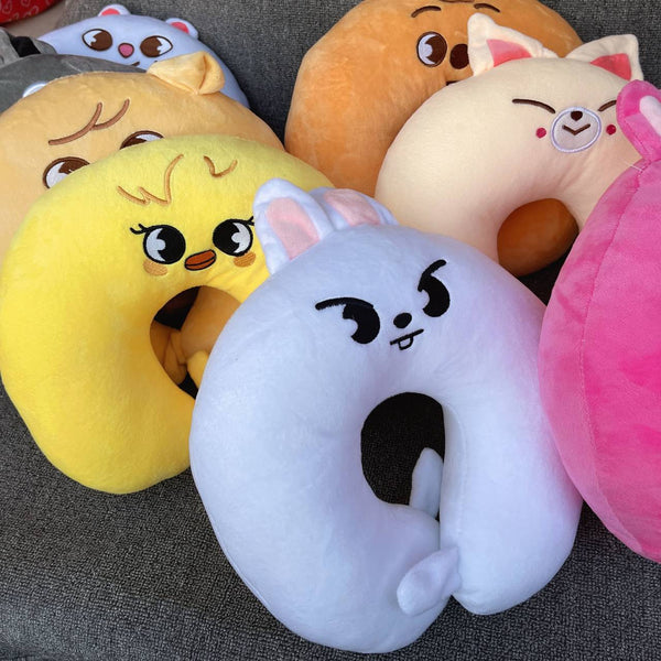 STRAYKIDS X SKZOO Kawaii Cartoon Neck Pillow