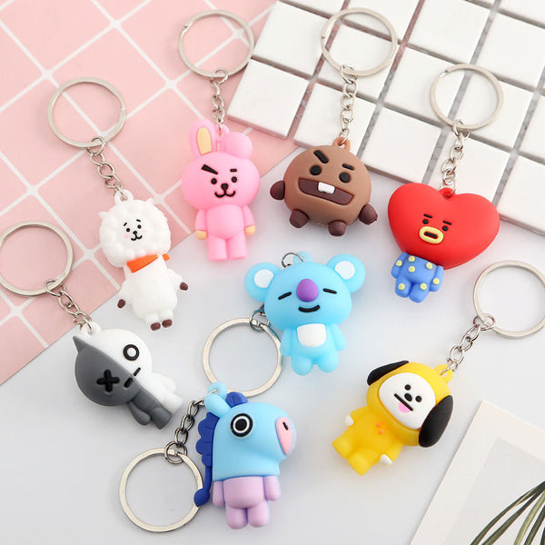 BTS X BT21 Mini Key Chain