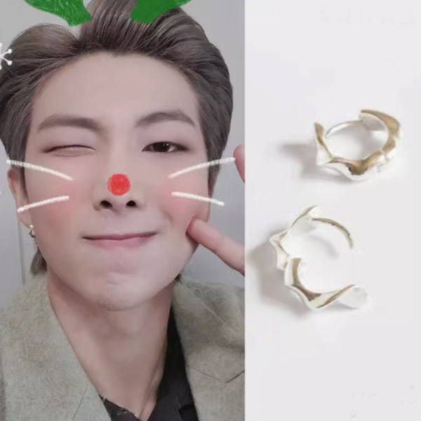 BTS X RM Irregular Earring Set