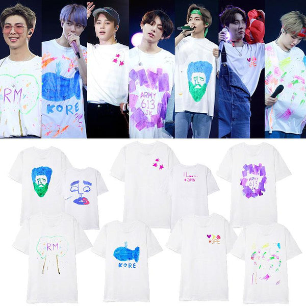 BTS 5TH MUSTER Graffiti Tee