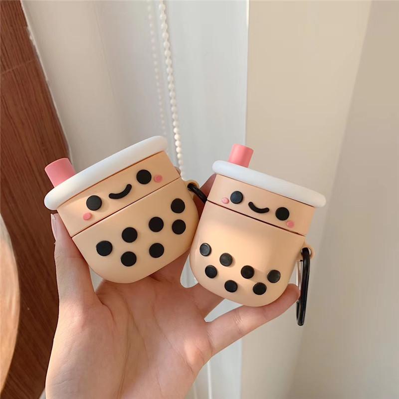 Happy Bubble Tea AirPods Pro Case