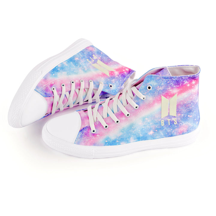 BTS Pastel Universe Luminous Sneakers - Totemo Kawaii Shop