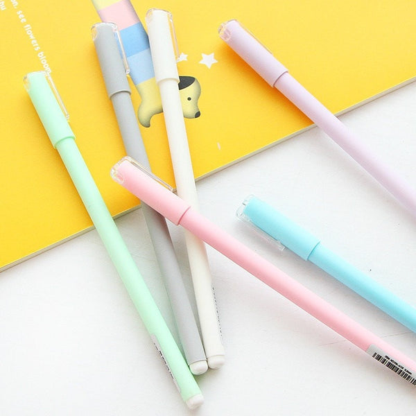 Pastel Macaroon Pen Set (Pack of 6 Pieces) - Totemo Kawaii Shop