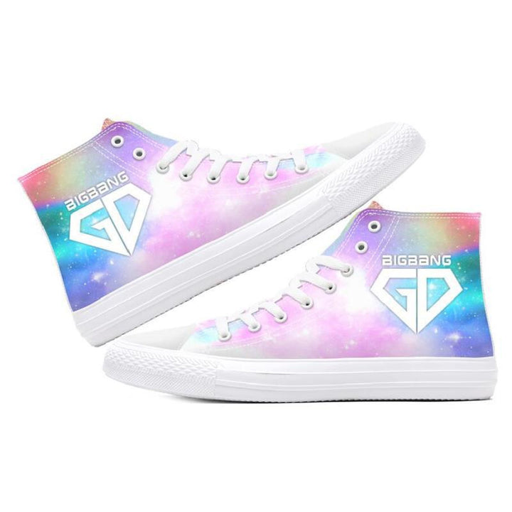 BIGBANG G-Dragon Pastel Universe Luminous Sneakers - Totemo Kawaii Shop