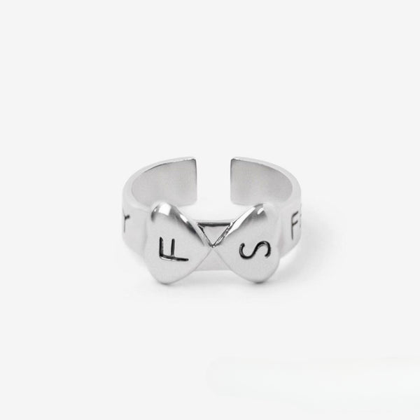 STAY X FELIX Silver Personalized Ring