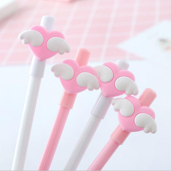 Angel Hearts Pen Set (Pack of 4) - Totemo Kawaii Shop