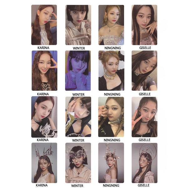 AESPA 'Savage' 4-Piece Photocard Set