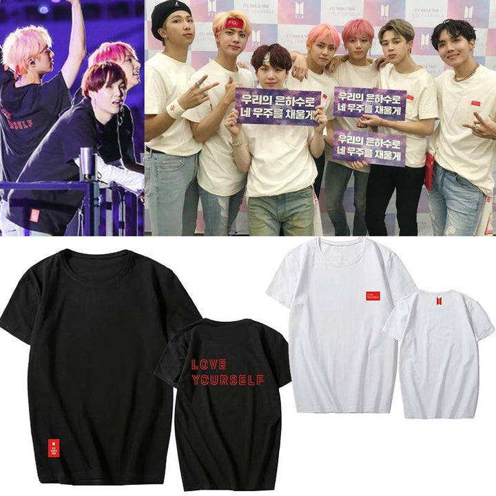 BTS 2018 Love Yourself World Tour Tee - Totemo Kawaii Shop