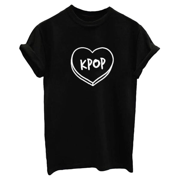 I Love Kpop Tee - Totemo Kawaii Shop