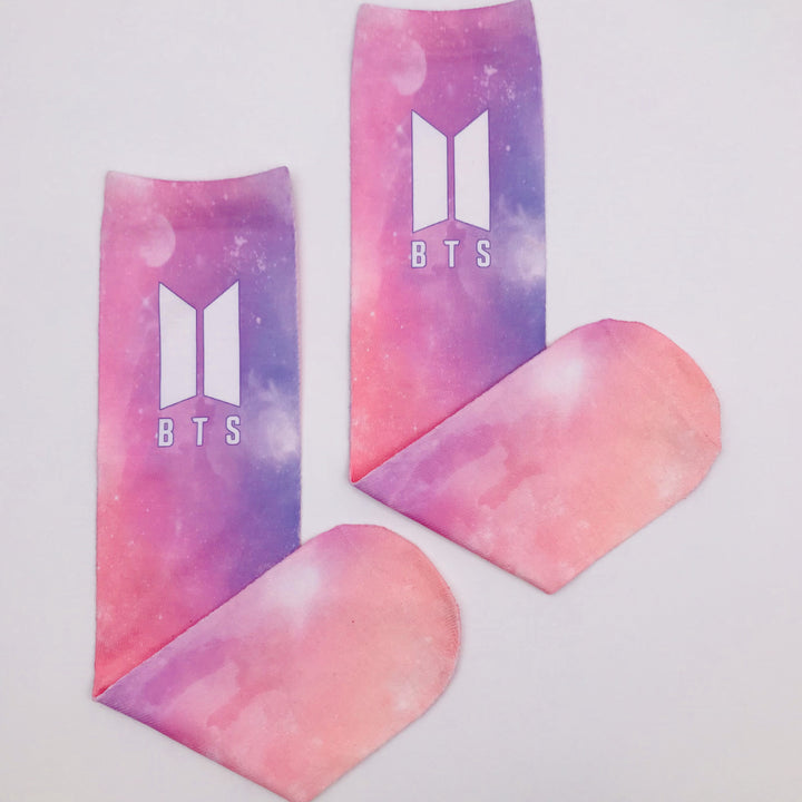 BTS Pastel Universe Socks - Totemo Kawaii Shop