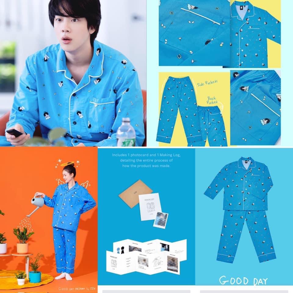 ★Snappy Cuddle★Chilling Stripe Pajama Se.t ★BTS JIN着用 ☆Snappy Cuddle☆Chilling Stripe Pajama Se.t ☆BTS JIN着用