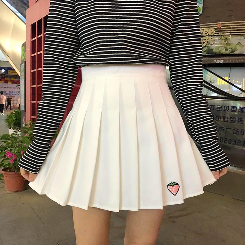 Strawberry Patch Summer Skirt