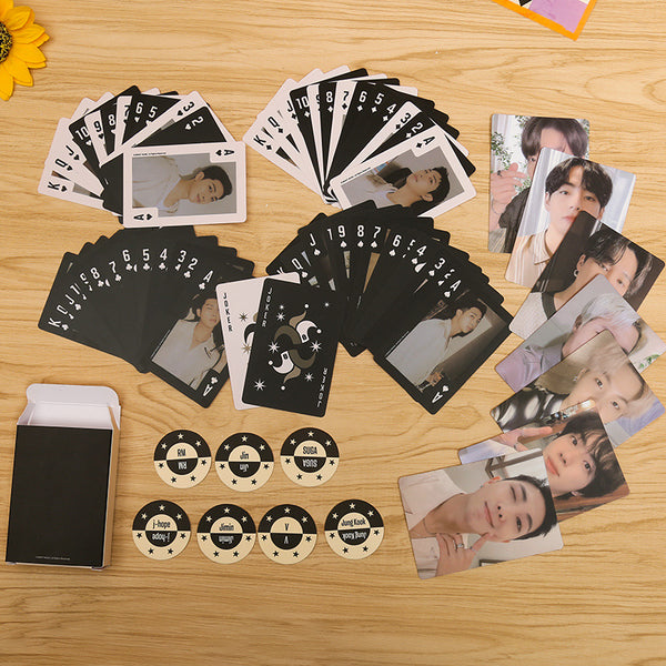 BTS Poker Playing Cards 4-Piece Set
