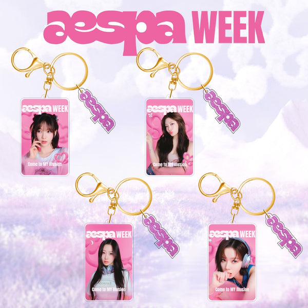AESPA 'Come To My Illusion' Keychain