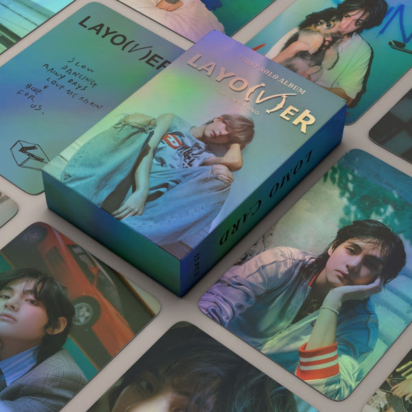 BTS X V 'Layover' Laser LOMO Set