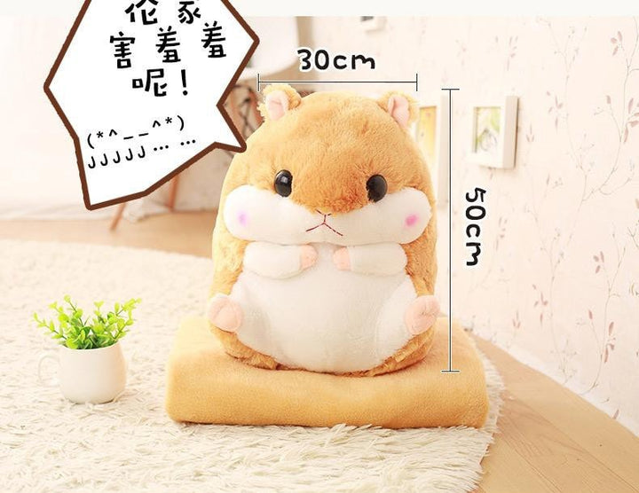 Hamster Plush & Blanket - Totemo Kawaii Shop