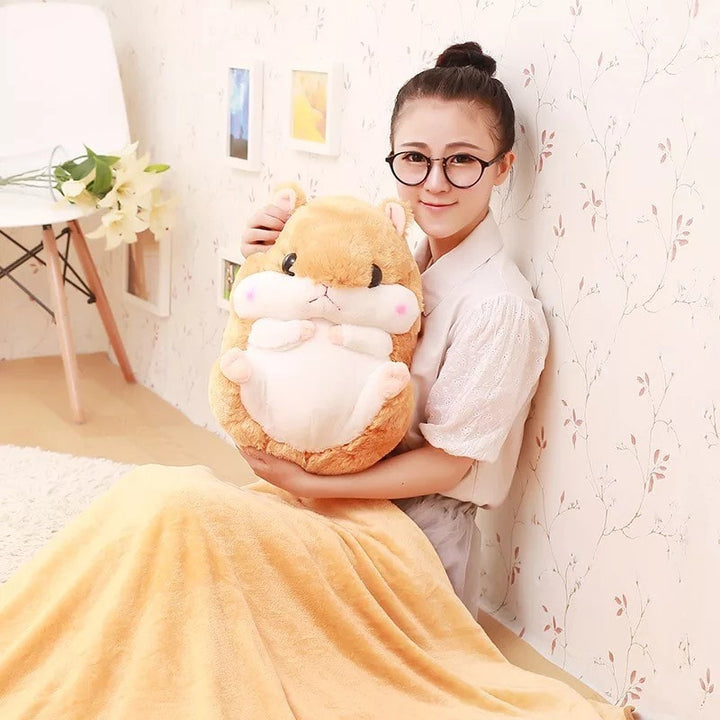 Hamster Plush & Blanket - Totemo Kawaii Shop