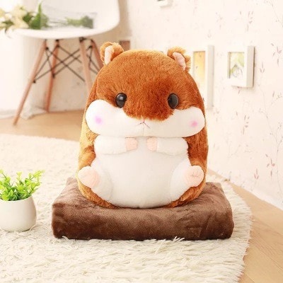Hamster Plush & Blanket - Totemo Kawaii Shop