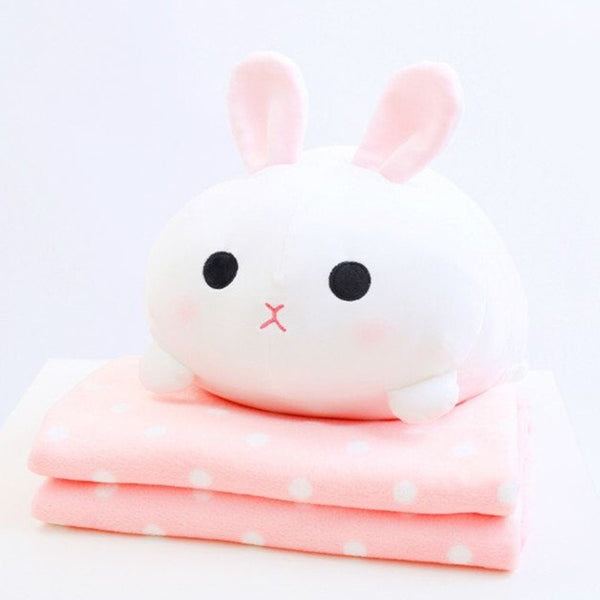 Bunny Pillow & Blanket - Totemo Kawaii Shop