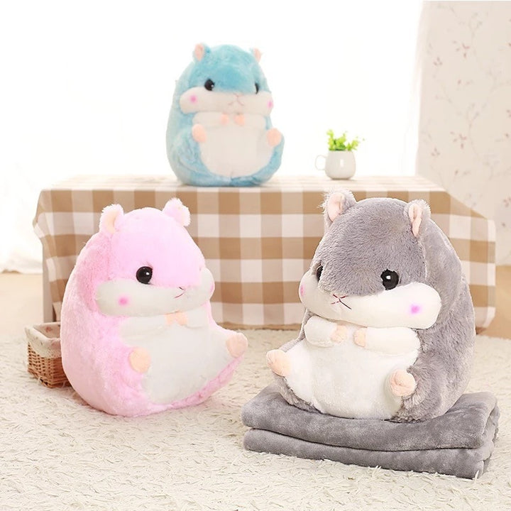 Hamster Plush & Blanket - Totemo Kawaii Shop
