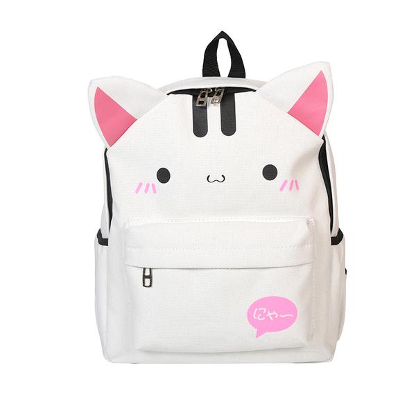Happy Pink Kitty Backpack - Totemo Kawaii Shop