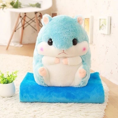 Hamster Plush & Blanket - Totemo Kawaii Shop