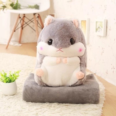 Hamster Plush & Blanket - Totemo Kawaii Shop